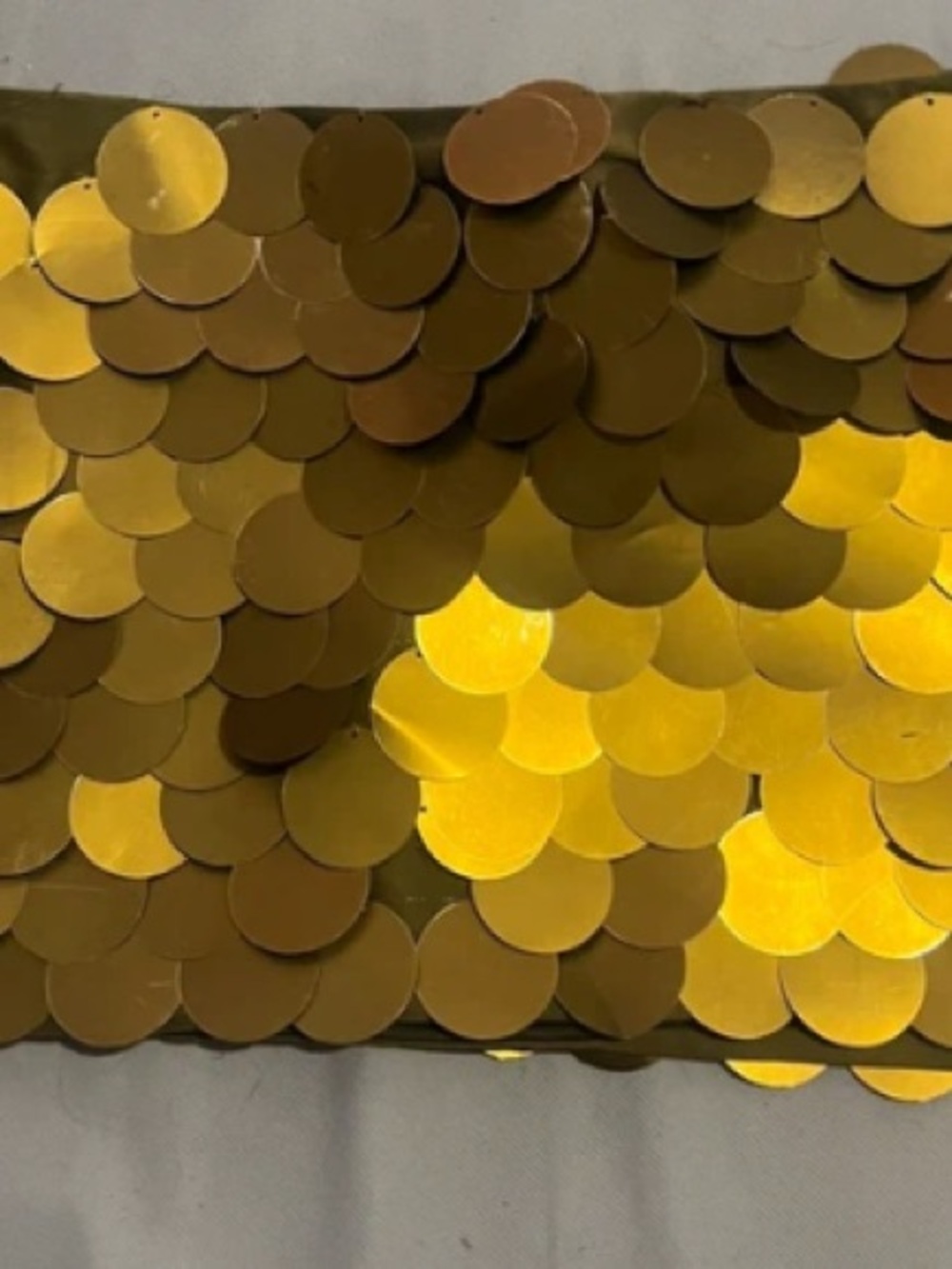 Gold Sequin Table Runner - Shimmering Party Decor
